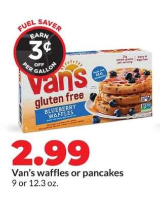 Van's Waffles or Pancakes