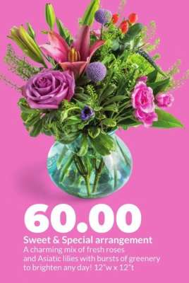 Sweet & Special arrangement