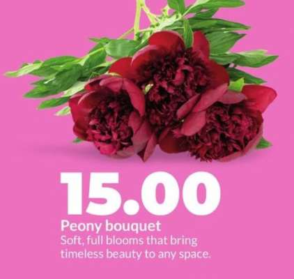 Peony bouquet