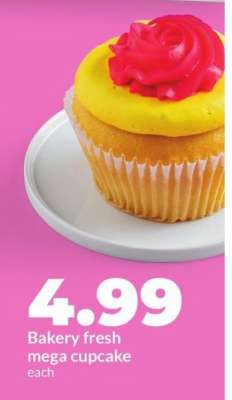 Bakery fresh mega cupcake
