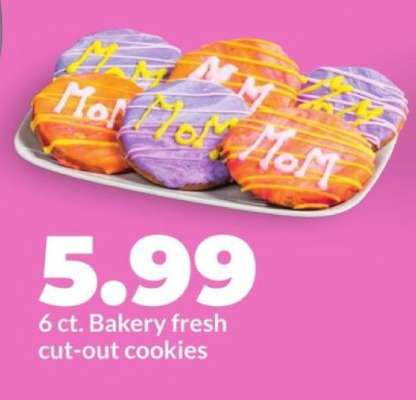 Bakery fresh cut out cookies