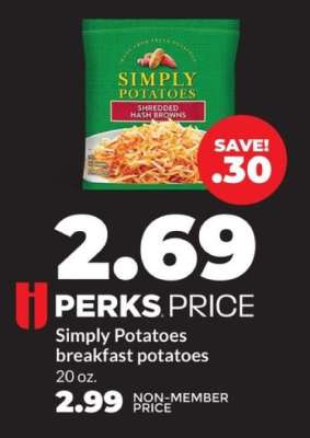 Simply Potatoes breakfast potatoes