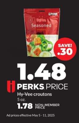 Hy-Vee croutons