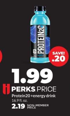 Protein2o +energy drink