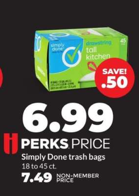 Simply Done trash bags