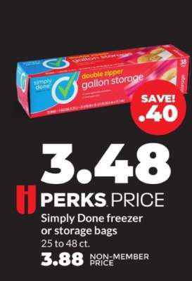 Simply Done freezer or storage bags