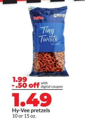 Hy-Vee pretzels
