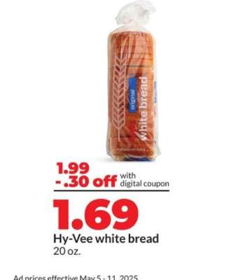 Hy-Vee white bread