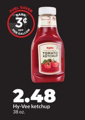 Hy-Vee ketchup