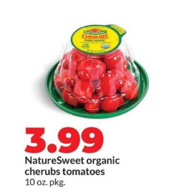 NatureSweet organic cherubs tomatoes