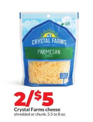Crystal Farms cheese