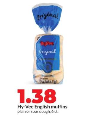 Hy-Vee English muffins