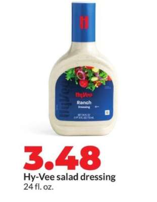 Hy-Vee salad dressing