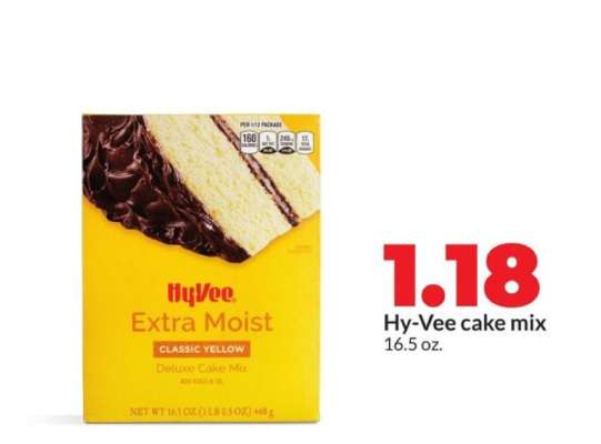 Hy-Vee cake mix