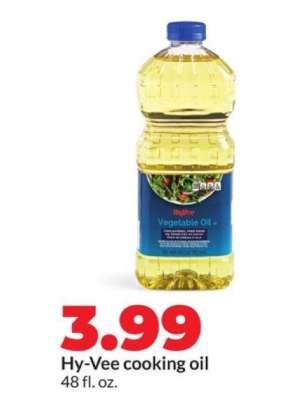 Hy-Vee cooking oil
