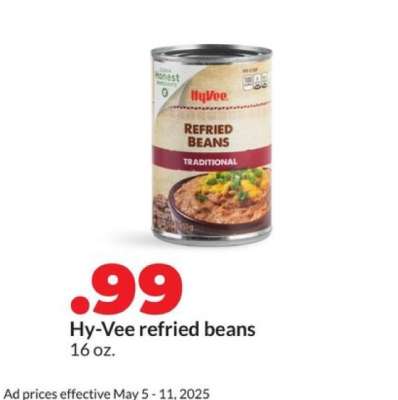 Hy-Vee refried beans