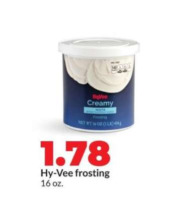 Hy-Vee frosting