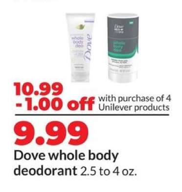 Dove Whole Body Deodorant