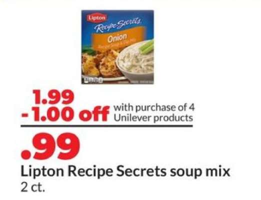 Lipton Recipe Secrets Soup Mix