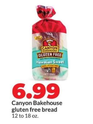 Canyon Bakehouse gluten free bread