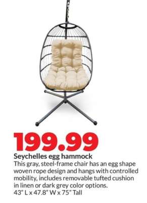 Seychelles egg hammock