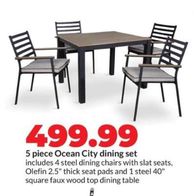 Ocean City dining set