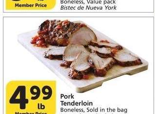 Pork Tenderloin - Boneless, Sold in the bag