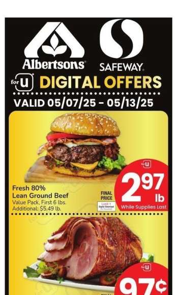 Albertsons Flyer - 05/07/2025 - 05/13/2025.