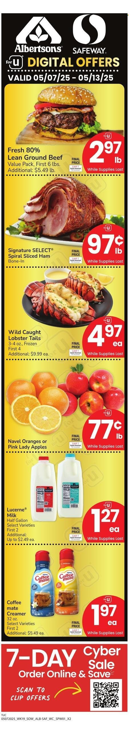 Albertsons ad - 05/07/2025 - 05/13/2025. Page 1