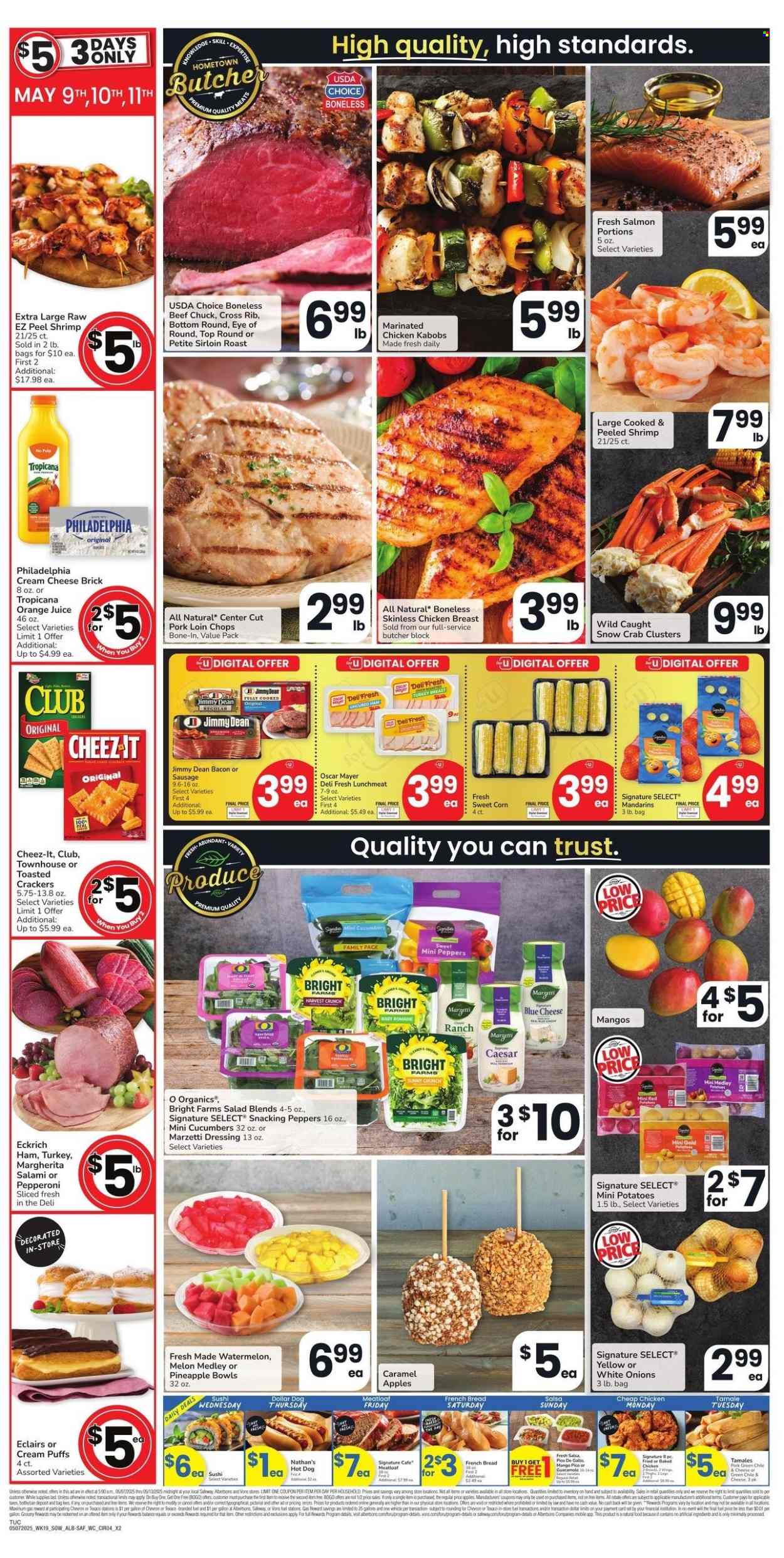 Albertsons ad - 05/07/2025 - 05/13/2025. Page 1