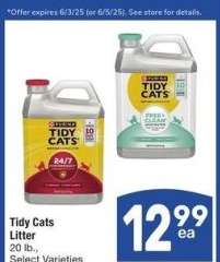 Tidy Cats Litter - 20 lb., Select Varieties