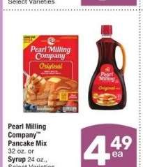 Pearl Milling Company™ Pancake Mix 32 oz. or Syrup 24 oz. - Select Varieties