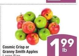 Cosmic Crisp or Granny Smith Apples - Large Size