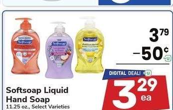 Softsoap Liquid Hand Soap* - 11.25 oz., Select Varieties