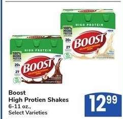 Boost High Protien Shakes - 6-11 oz., Select Varieties