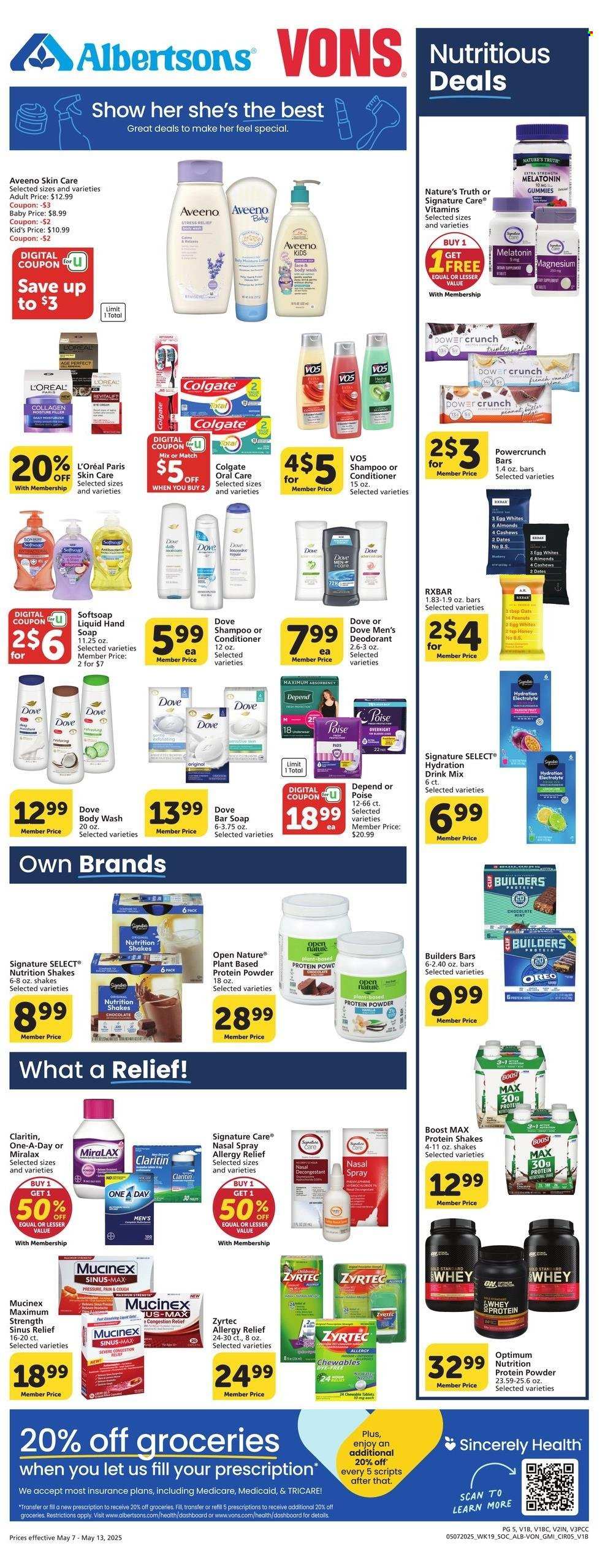 Albertsons ad - 05/07/2025 - 05/13/2025. Page 1