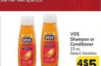 VO5 Shampoo or Conditioner - 15 oz. Select Varieties