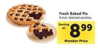 Fresh Baked Pie