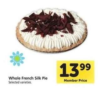 Whole French Silk Pie