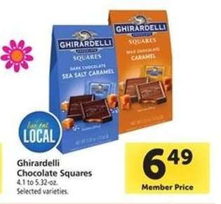 Ghirardelli Chocolate Squares