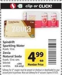 Zevia Natural Soda