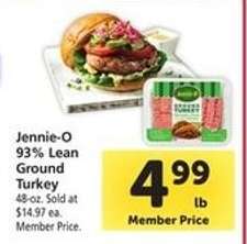 Jennie-O 93% Lean Ground Turkey