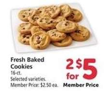 Fresh Baked Cookies