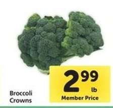 Broccoli Crowns