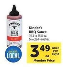 Kinder's BBQ Sauce