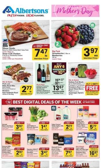 Albertsons Flyer - 05/07/2025 - 05/13/2025.