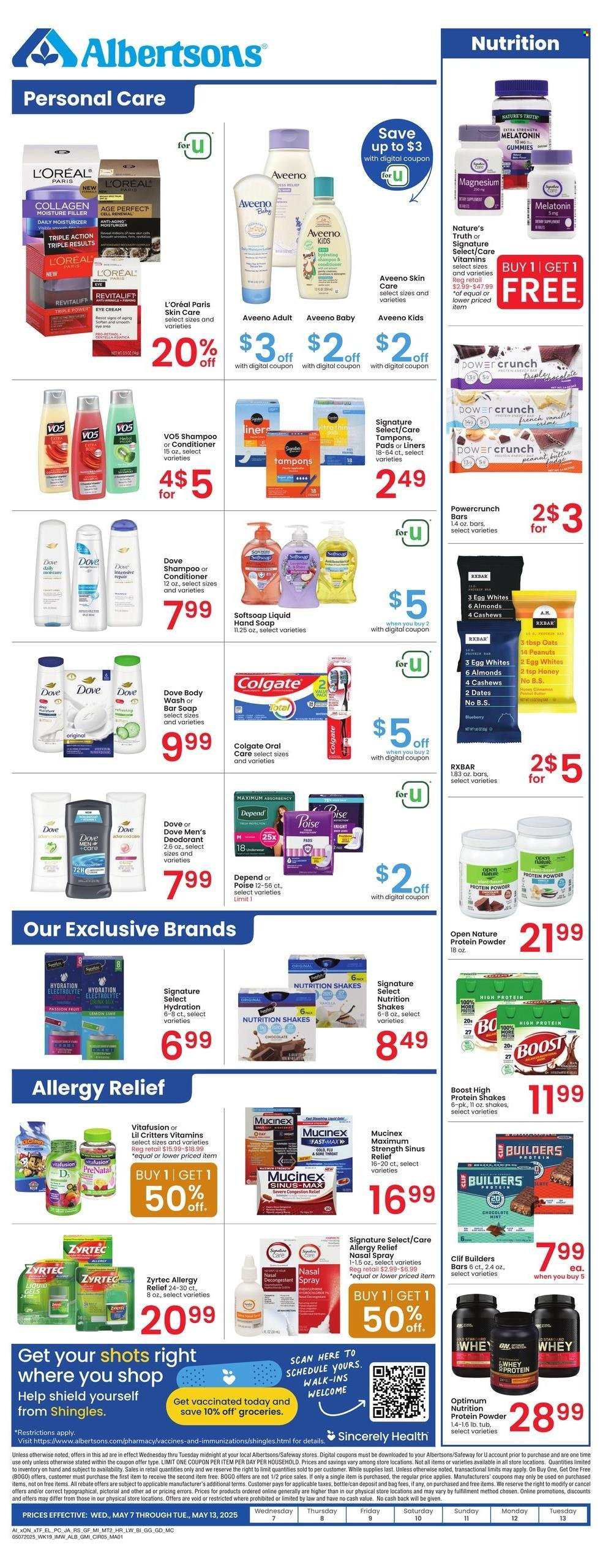 Albertsons ad - 05/07/2025 - 05/13/2025. Page 1