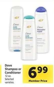 Dove Shampoo or Conditioner