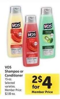 VO5 Shampoo or Conditioner