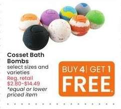 Cosset Bath Bombs - select sizes and varieties